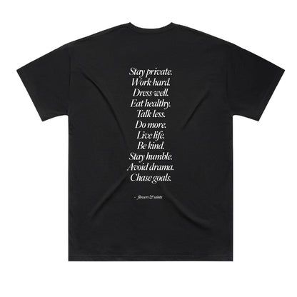 Stay Private – The Oversized Tee – Sacred Shadow