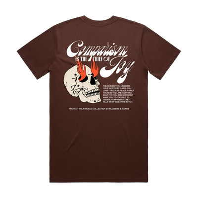 Comparison is the Thief of Joy  — The Essential Tee — Burnt Earth
