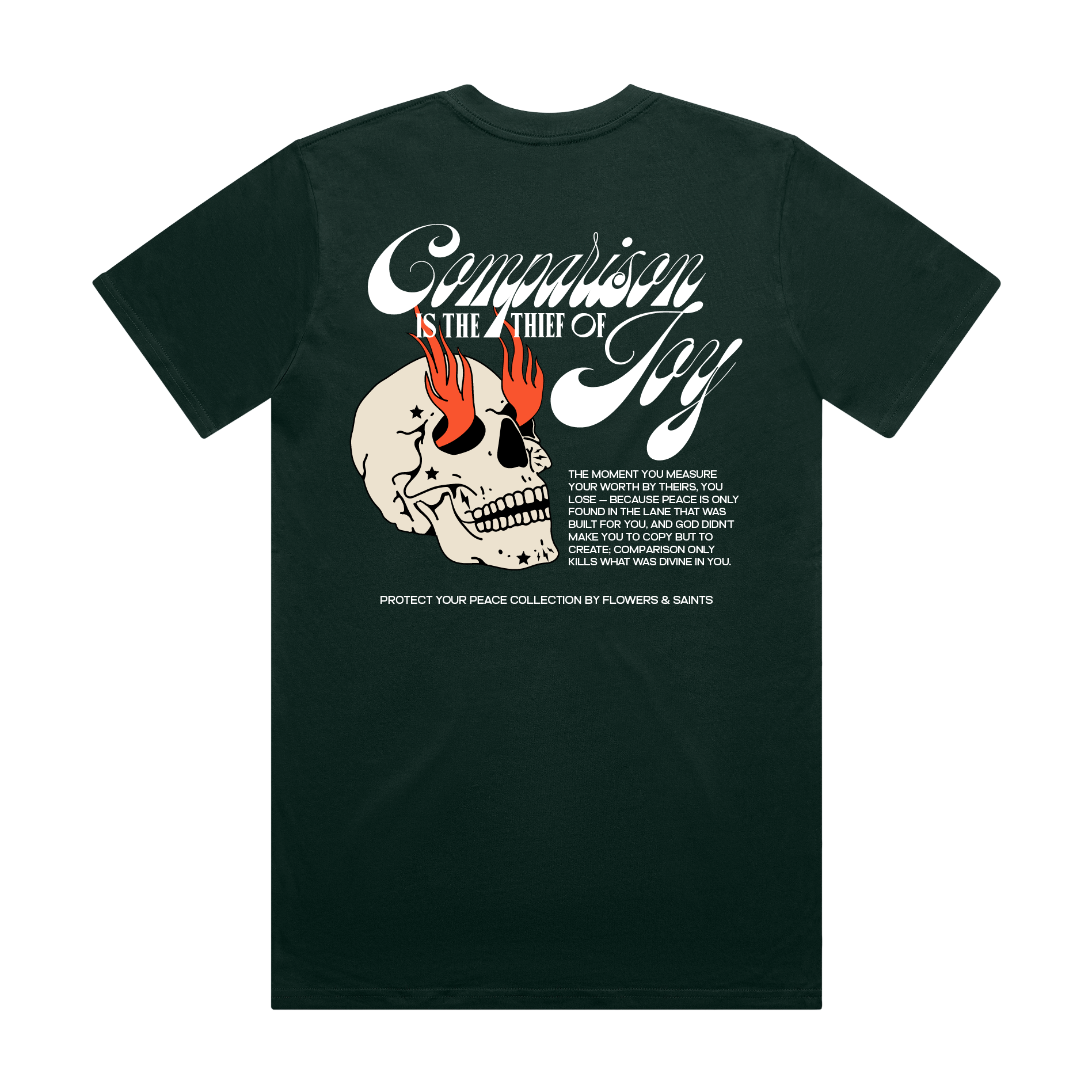 Comparison is the Thief of Joy  — The Essential Tee — Quiet Evergreen