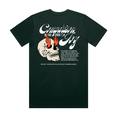 Comparison is the Thief of Joy  — The Essential Tee — Quiet Evergreen