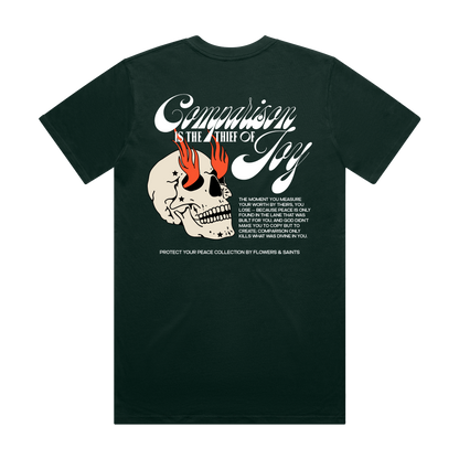 Comparison is the Thief of Joy  — The Essential Tee — Quiet Evergreen