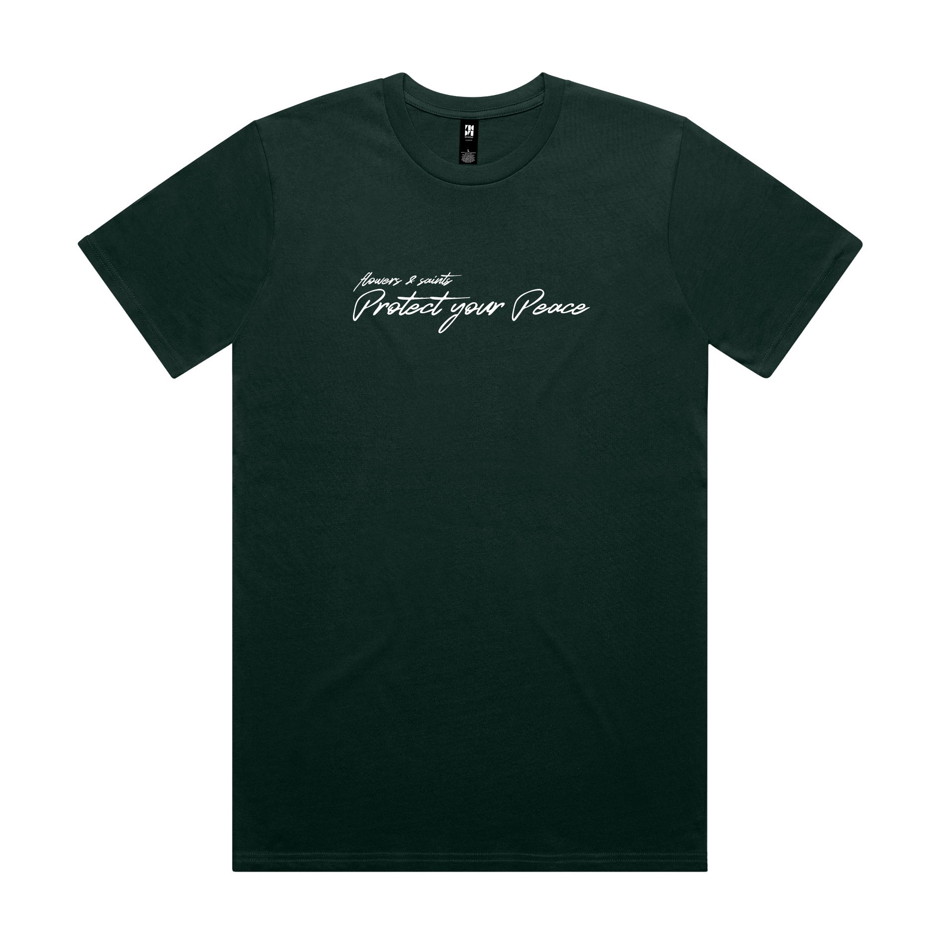 Protect Your Peace Affirmations - The Essential Tee - Quiet Evergreen