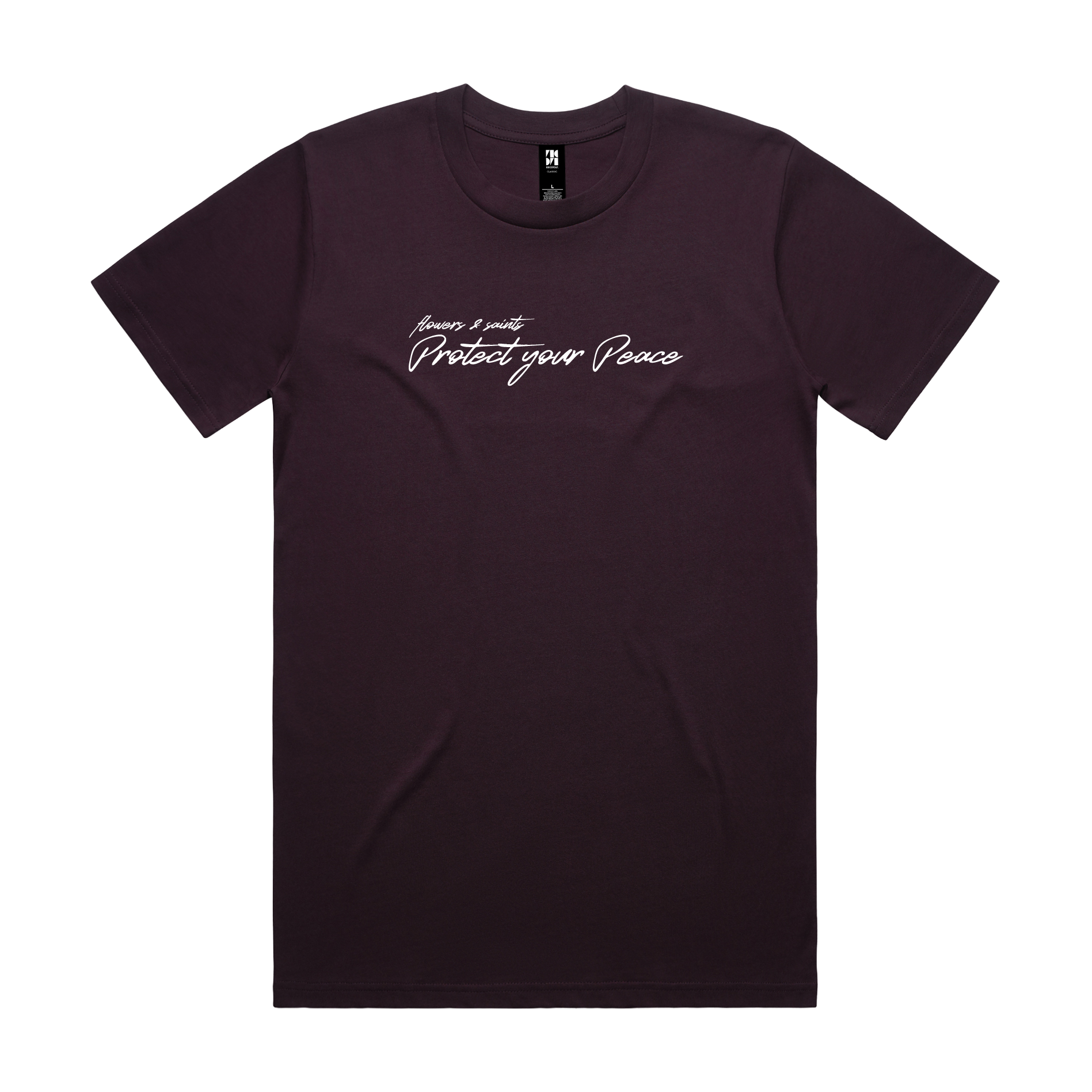 Protect Your Peace Affirmations - The Essential Tee - Duskwine