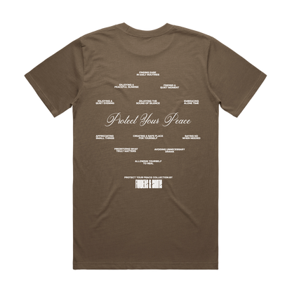 Protect Your Peace Affirmations - The Essential Tee - Umber Relic
