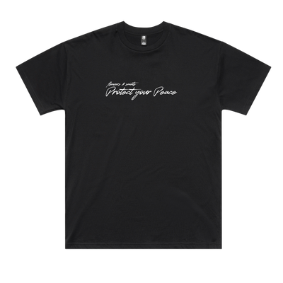 Protect Your Peace Affirmations  — The Oversized Tee — Sacred Shadow