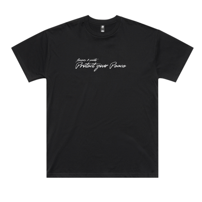 Protect Your Peace Affirmations  — The Oversized Tee — Sacred Shadow