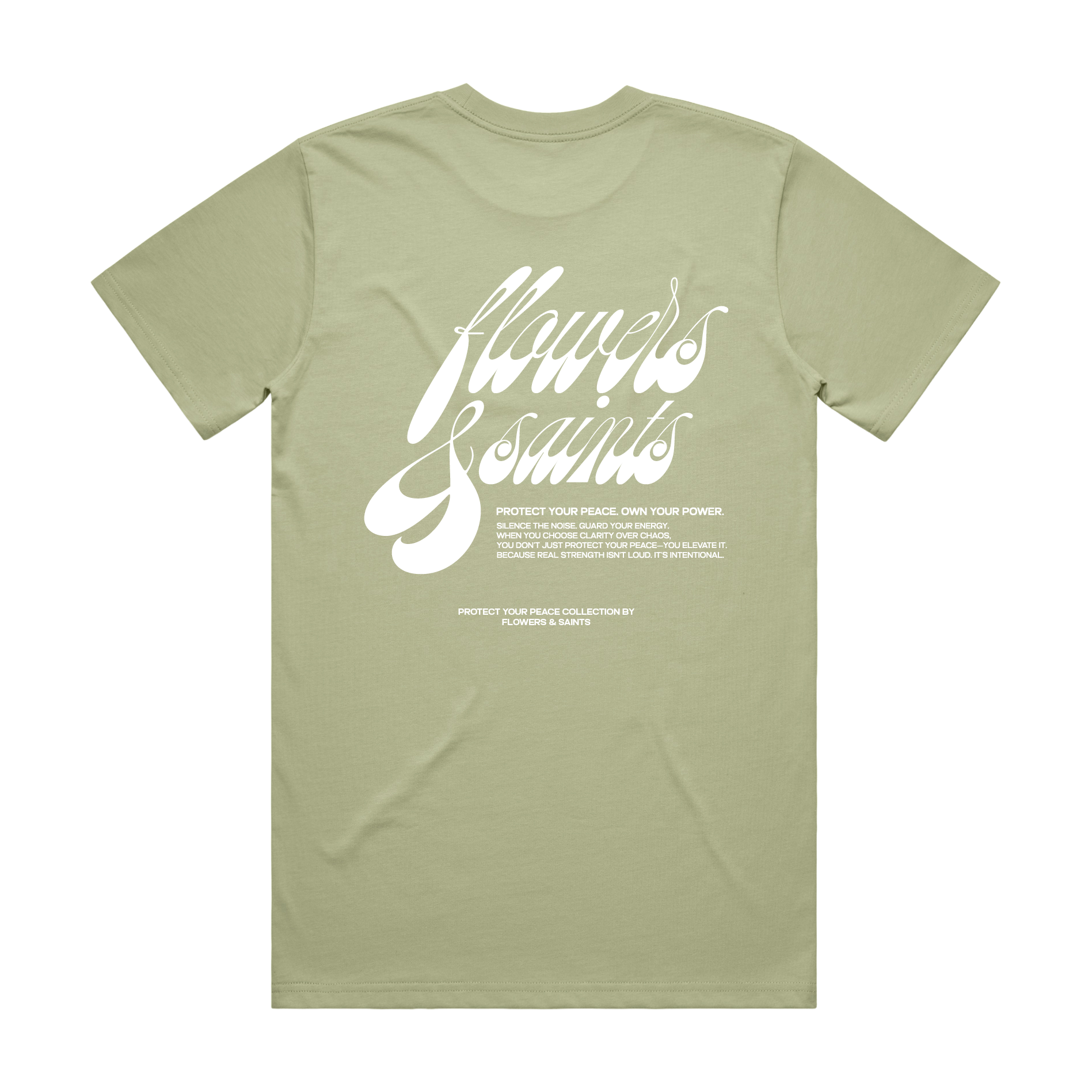 Saint's Signature - The Essential Tee - Soft Sage