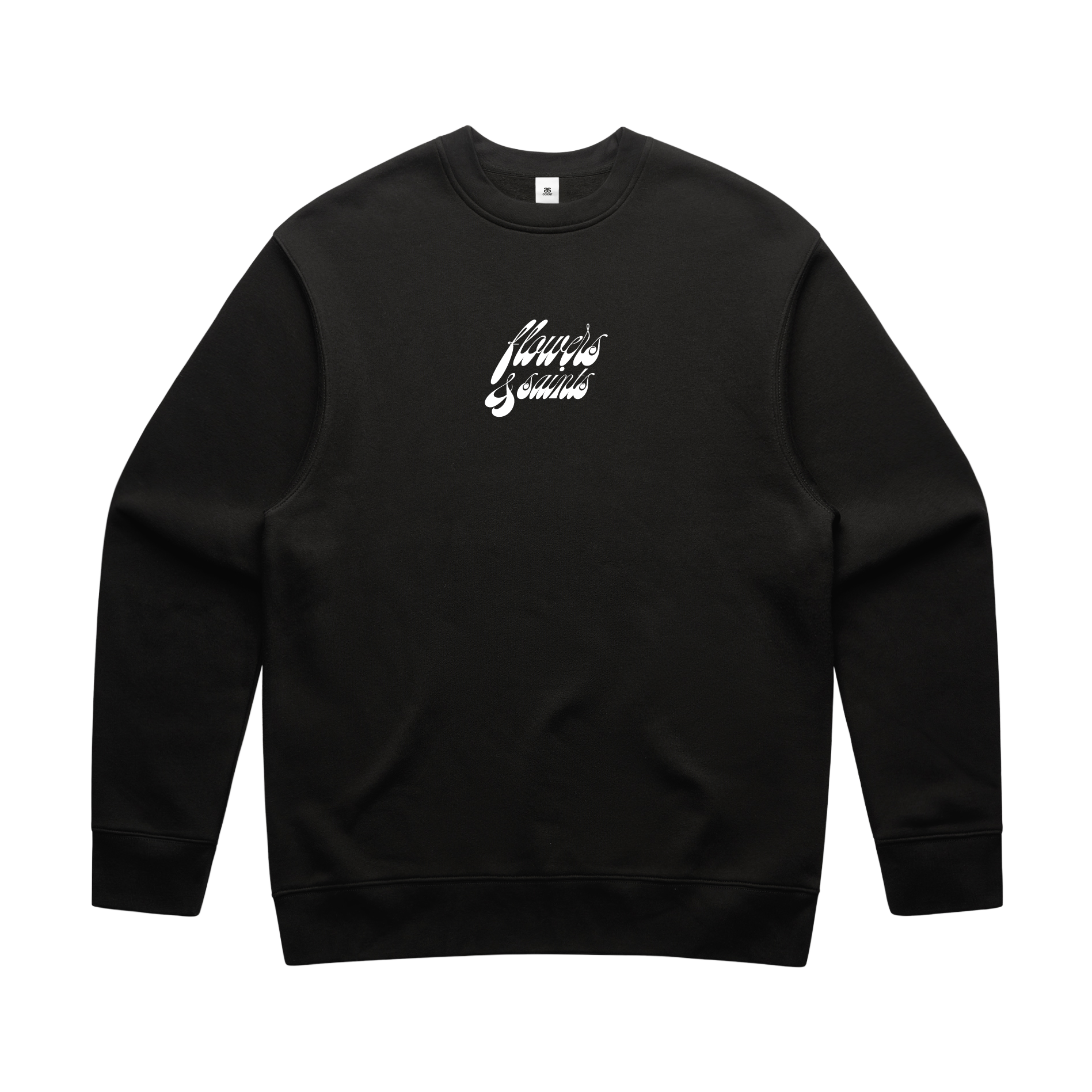 Saint's Signature — Relax Fit Crew Sweatshirt — Sacred Shadow