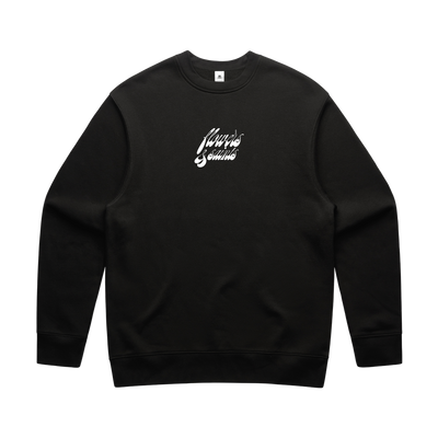 Saint's Signature — Relax Fit Crew Sweatshirt — Sacred Shadow