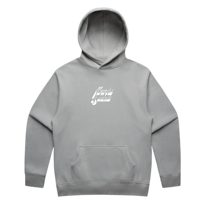 Saint's Signature — Relax Fit Hoodie — Silver Ash