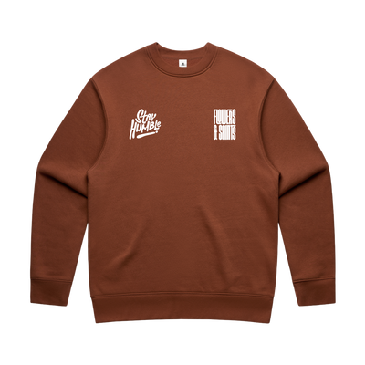 Stay Humble — Relax Fit Crew Sweatshirt — Earthbound