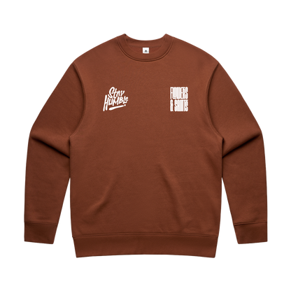Stay Humble — Relax Fit Crew Sweatshirt — Earthbound
