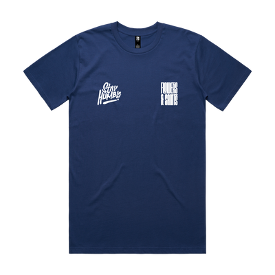 Stay Humble — The Essential Tee — Midnight Azure