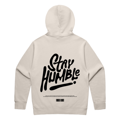 Stay Humble — Relax Fit Hoodie — Sacred Sand