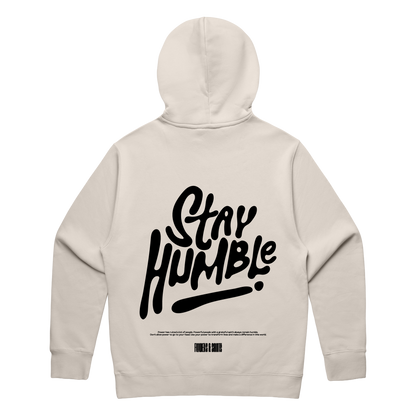 Stay Humble — Relax Fit Hoodie — Sacred Sand