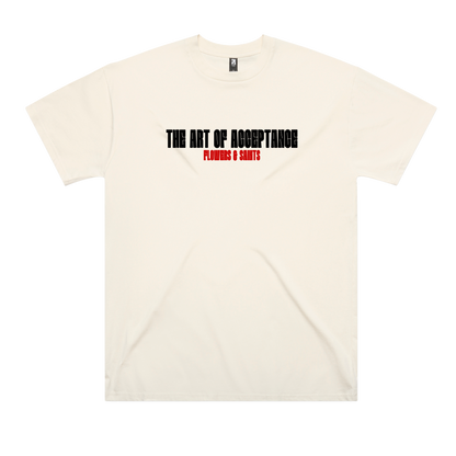 The Art of Acceptance - The Oversized Tee - Ecru Saint