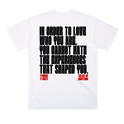 The Art of Acceptance - The Oversized Tee - Halo White