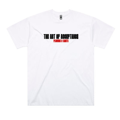 The Art of Acceptance - The Oversized Tee - Halo White