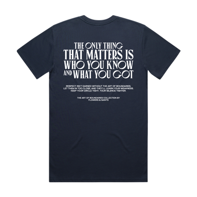 The Art of Boundaries - The Essential Tee - After Dark