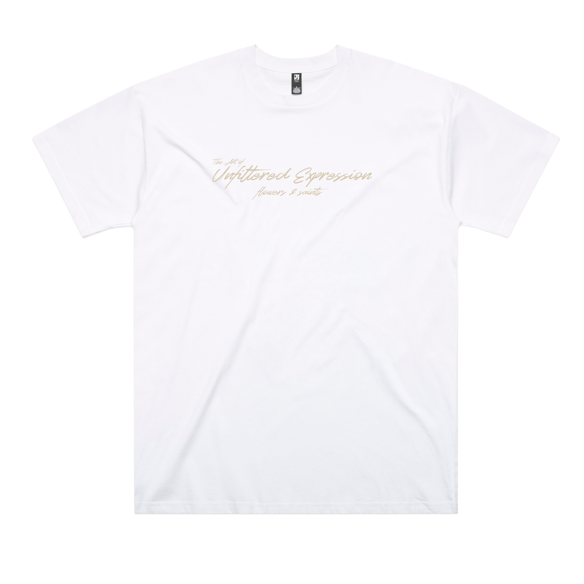 The Art of Unfiltered Expression  — The Oversized Tee — Halo White