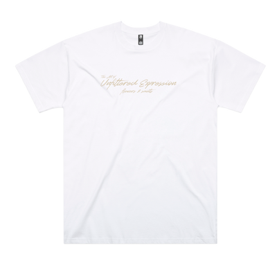 The Art of Unfiltered Expression  — The Oversized Tee — Halo White