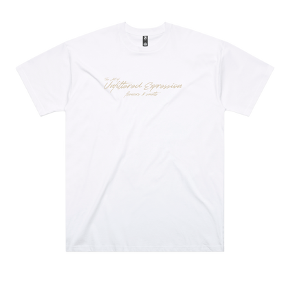 The Art of Unfiltered Expression  — The Oversized Tee — Halo White