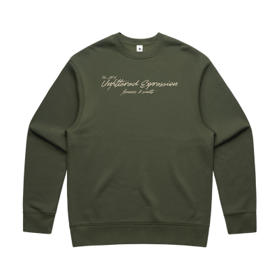 The Art of Unfiltered Expression — Relax Fit Crew Sweatshirt — Stillwood