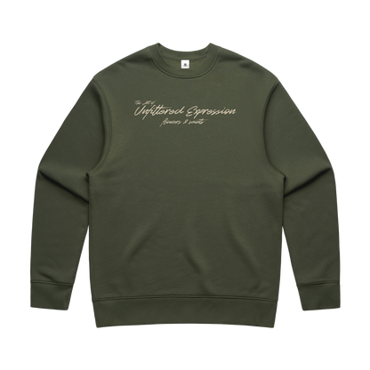 The Art of Unfiltered Expression — Relax Fit Crew Sweatshirt — Stillwood