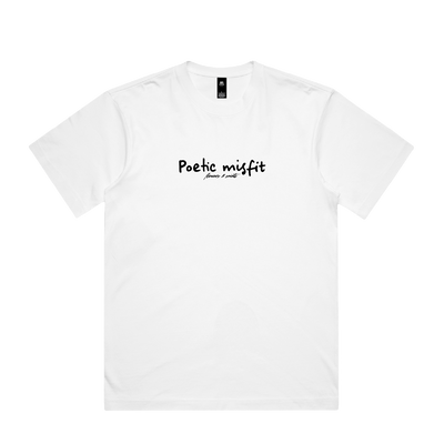 Poetic Misfit - Box Tee - Halo White