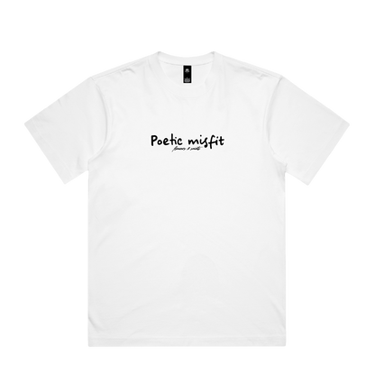Poetic Misfit - Box Tee - Halo White