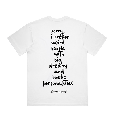 Poetic Misfit - Box Tee - Halo White