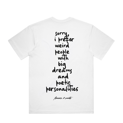 Poetic Misfit - Box Tee - Halo White