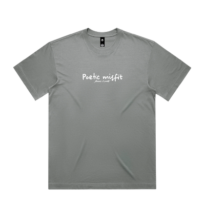 Poetic Misfit - Box Tee - Silent Ash
