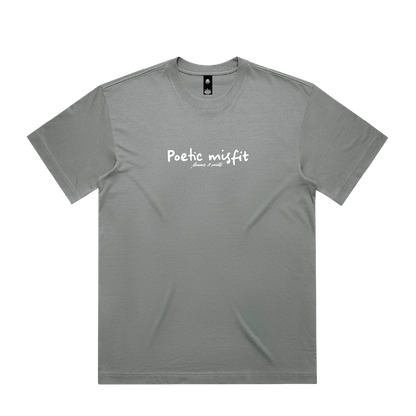 Poetic Misfit - Box Tee - Silent Ash