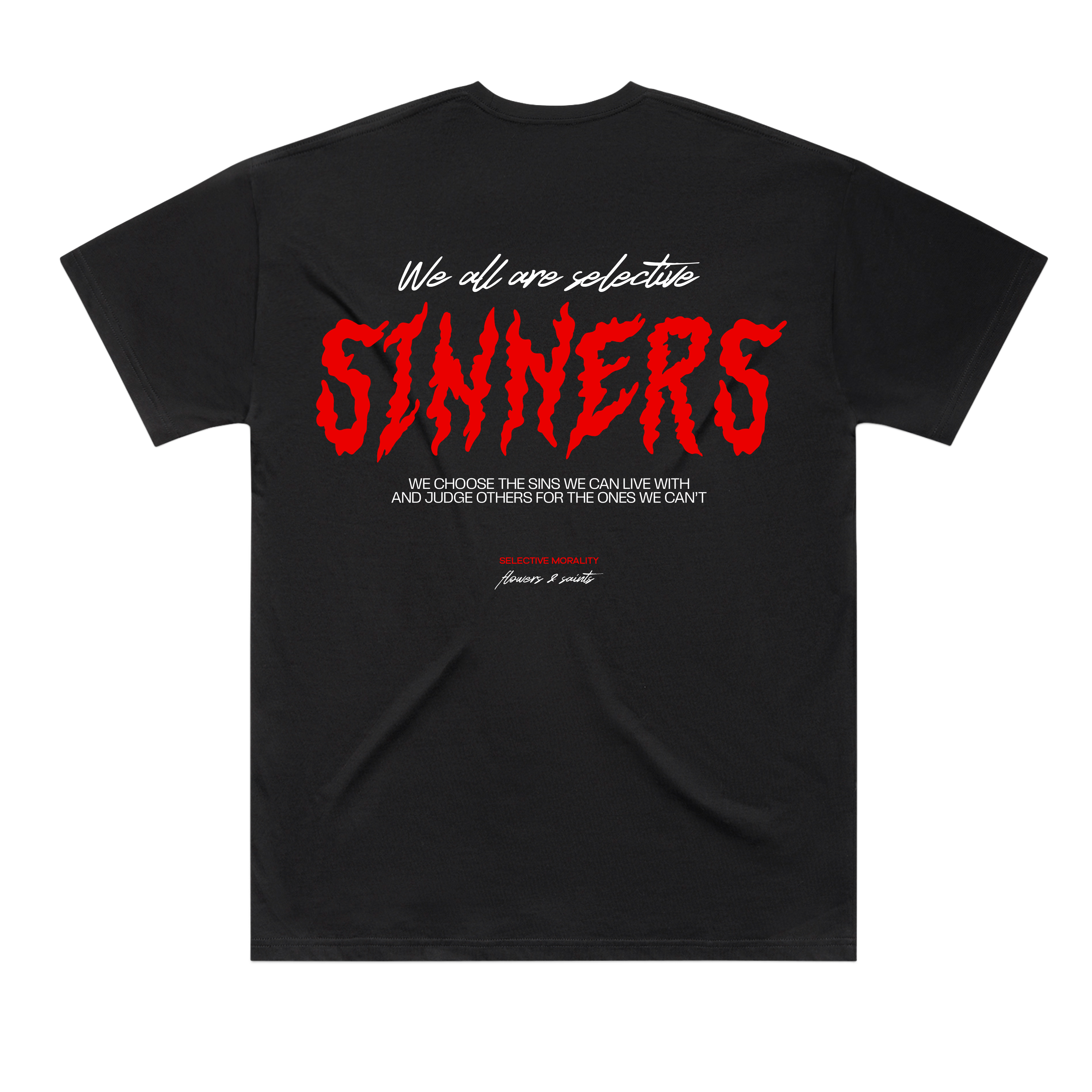 Selective Sinners — The Oversized Tee — Sacred Shadow
