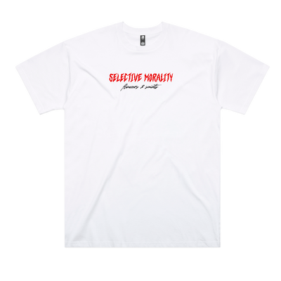 Selective Sinners — The Oversized Tee — Halo White