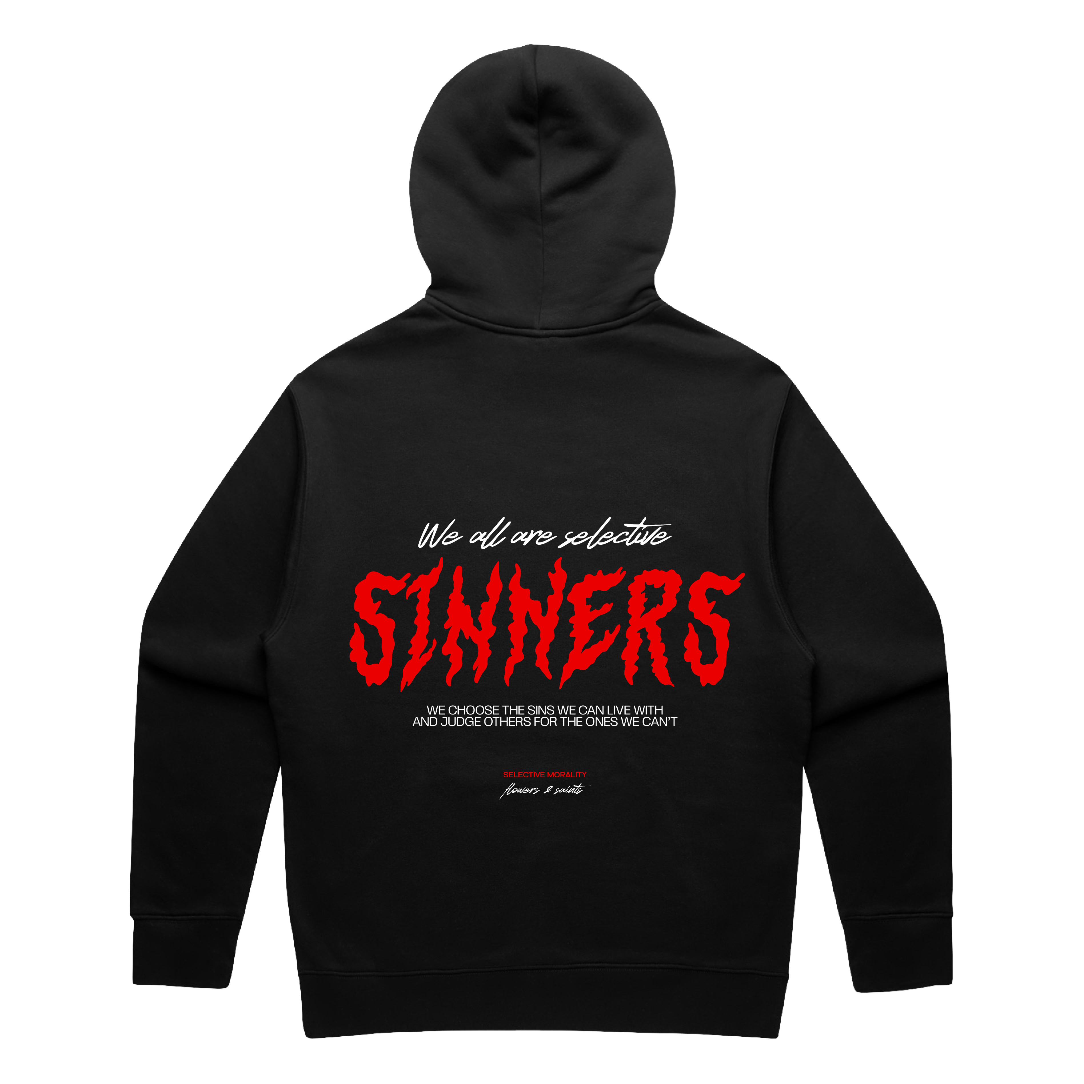 Selective Sinners — Relax Fit Hoodie  — Sacred Shadow