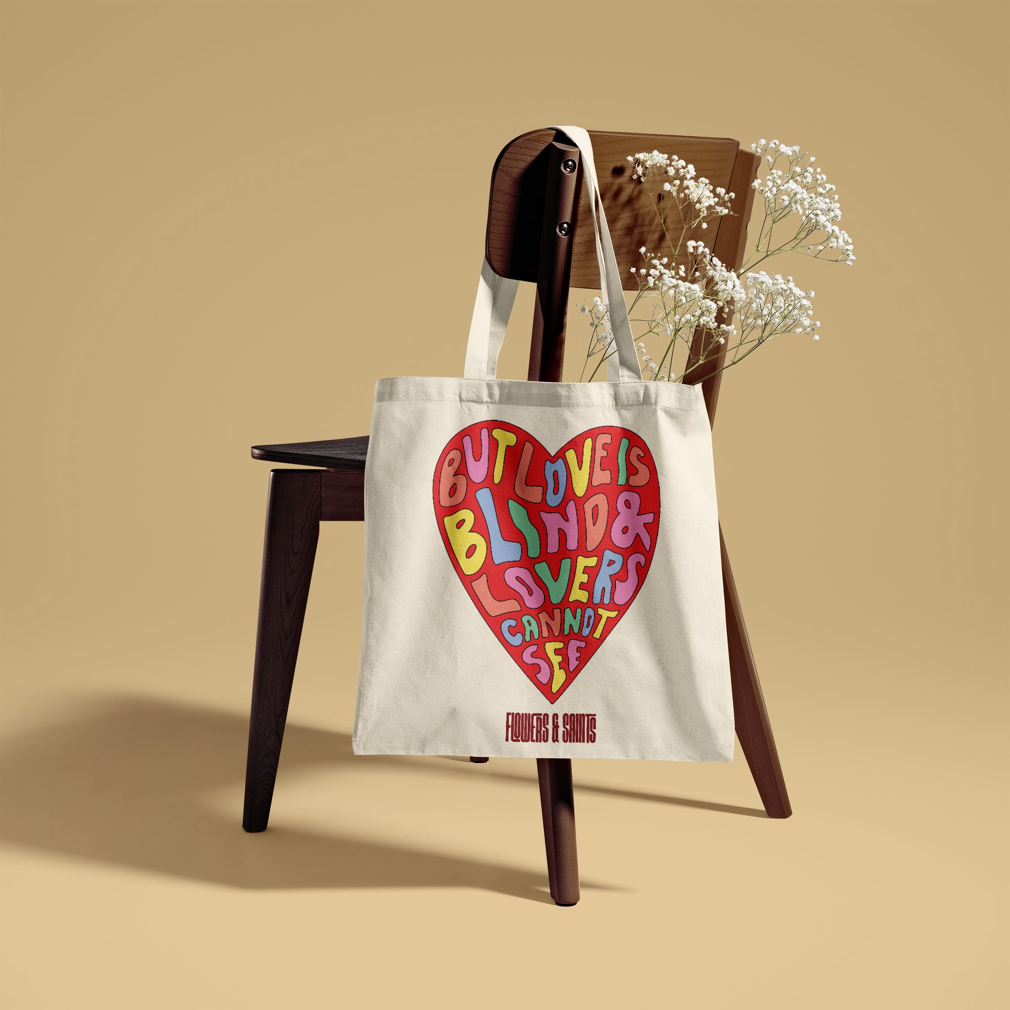 Love Is Blind - Eco Canvas Tote Bag