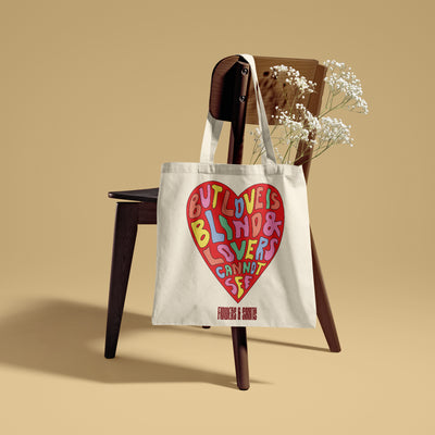 Love Is Blind - Eco Canvas Tote Bag
