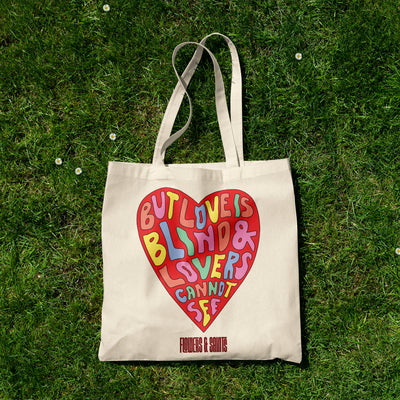 Love Is Blind - Eco Canvas Tote Bag