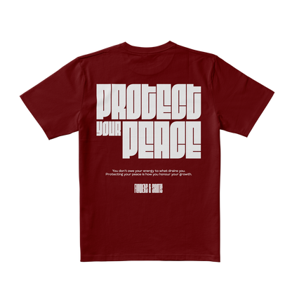 Protect Your Peace Tee - Saint's Flame