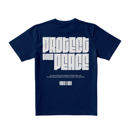 Protect Your Peace Tee - Twilight Pulse