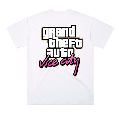 Vice City Era – The Oversized Tee – Halo White