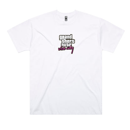 Vice City Era – The Oversized Tee – Halo White