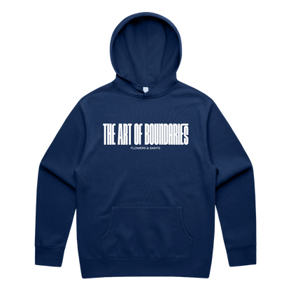 The Art of Boundaries Relax Hood - Midnight Cobalt